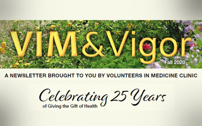 VIM & Vigor – Our Fall 2020 Newsletter